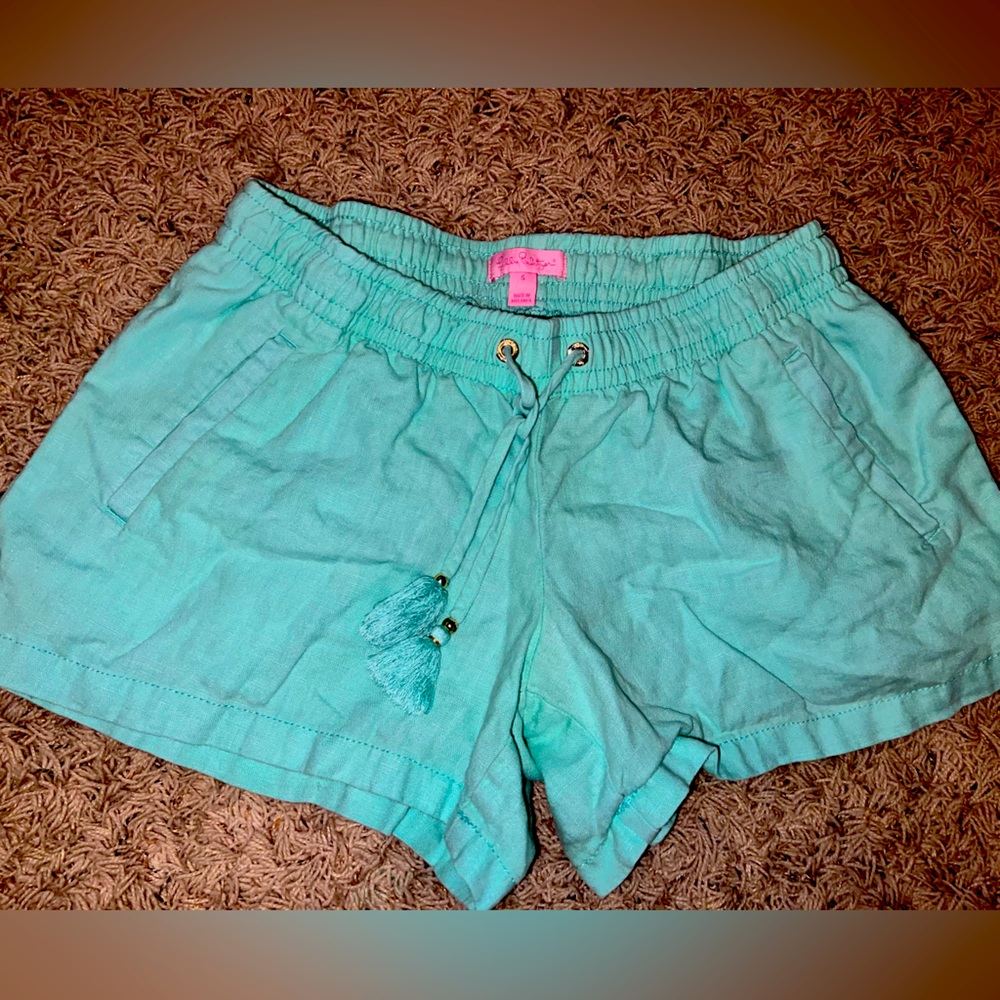 Lilly Pulitzer linen shorts